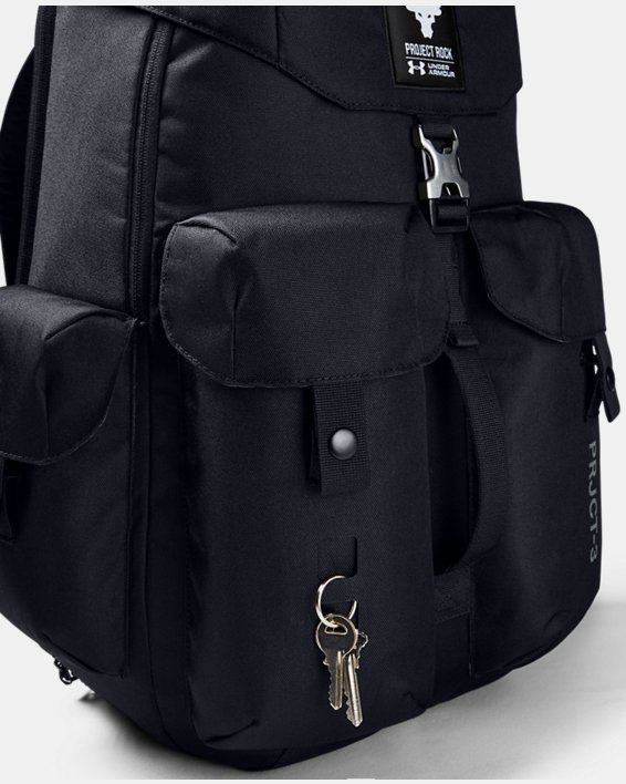 Project Rock Pro Backpack, Black, pdpMainDesktop image number 1